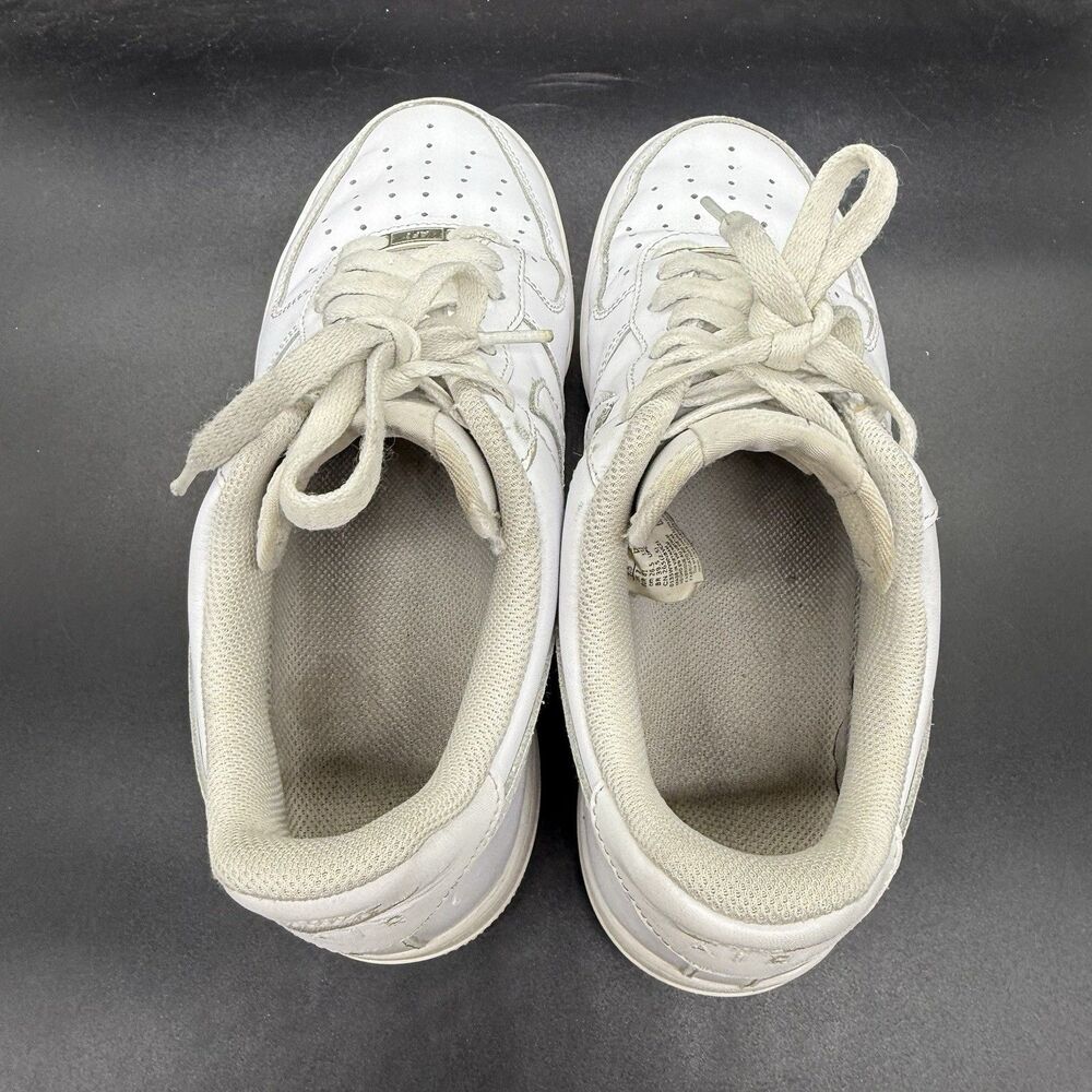 Nike Womens size 9.5 Air Force 1 DD8959-100 White Casual Shoes Sneakers - Picture 5 of 7